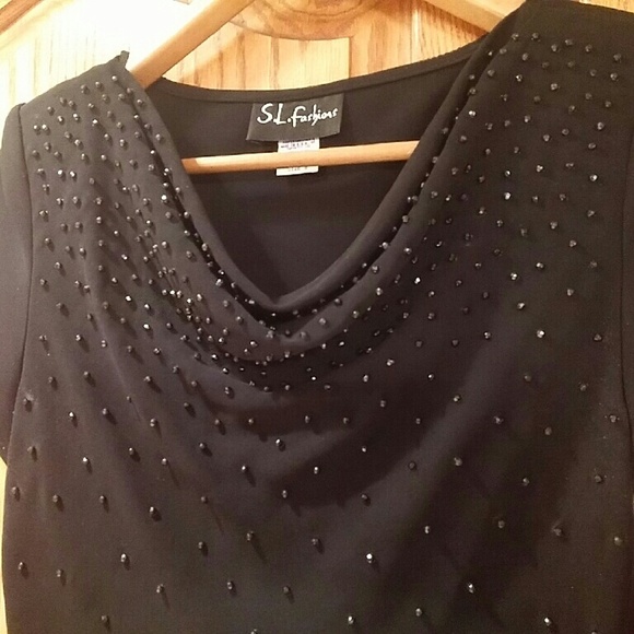 2 Piece black dress!