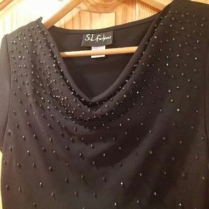 2 Piece black dress!