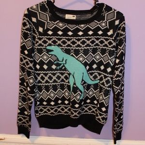 Pacsun Dinosaur Sweater