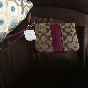 Coach wristlet
