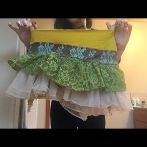 Handmade garter/skirt