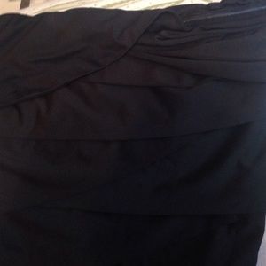 Black strapless dress from forever 21