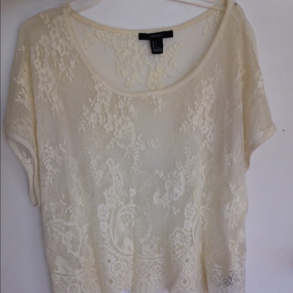 Forever 21 lace shirt