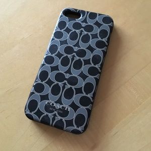 Authentic coach iPhone 5 case