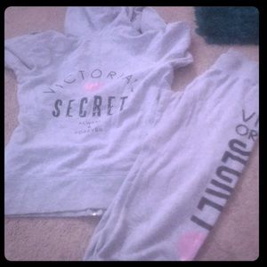 Victoria secret sweat outfit