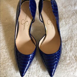 Jessica Simpson Reptile Pumps