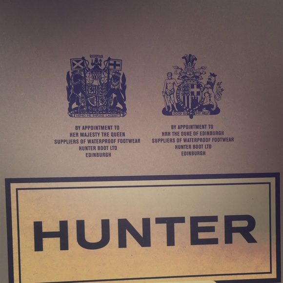 Hunter Boots box