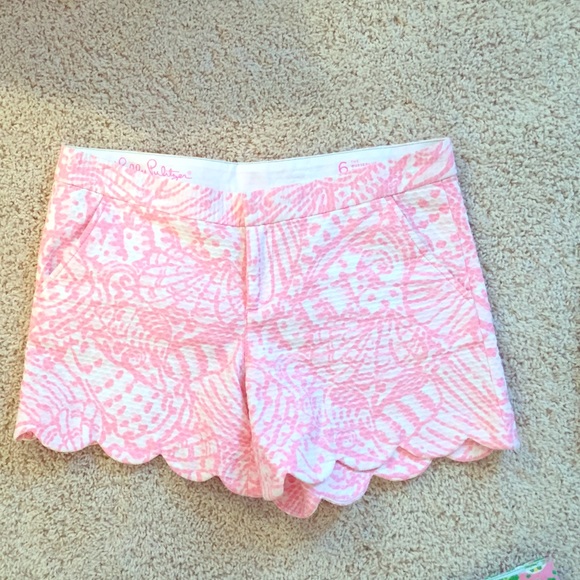 Lilly Pulitzer buttercup shorts sz 6