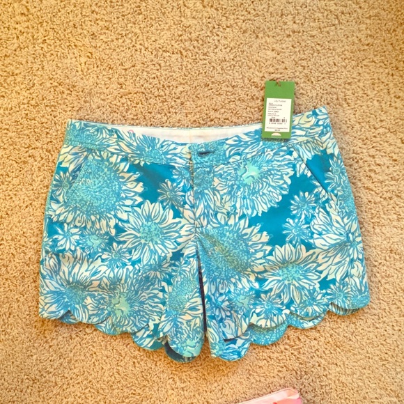 Nwt sz 6 Lilly Pulitzer buttercup shorts