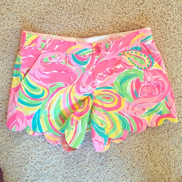 Lilly Pulitzer buttercup shorts sz 6