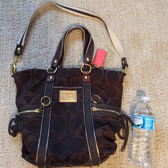 Coach brown bag! Mint condition!