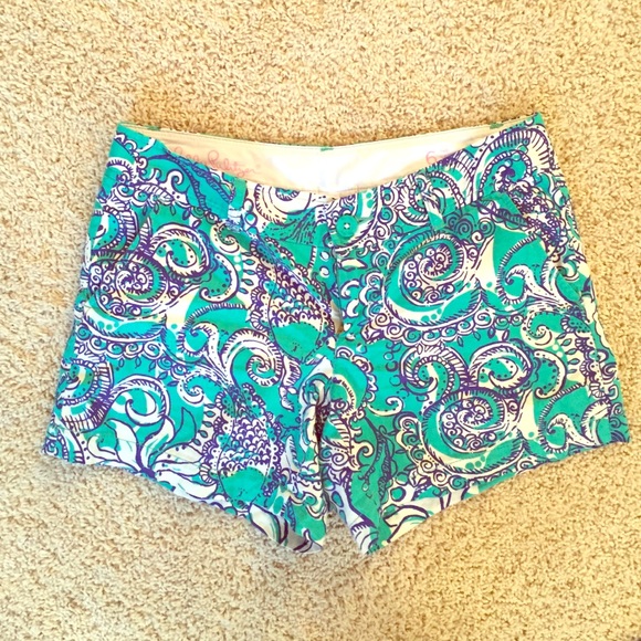 Lilly Pulitzer Callahan shorts sz 6