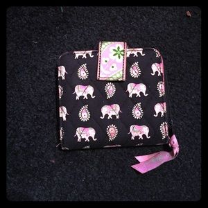 Pink elephants, Vera Bradley wallet