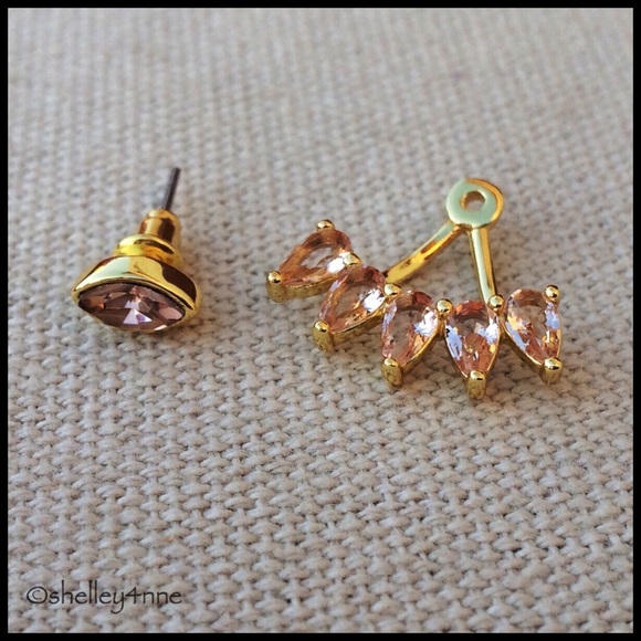 ||LAST PAIR|| Gold & Vintage Rose Marquis Jackets - Picture 3 of 3