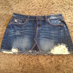 Jean skirt