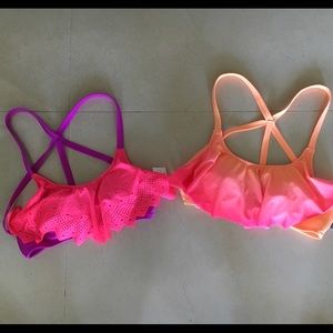 Brand new Victoria secret swimming tops bundle