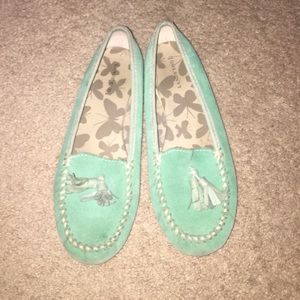 Lands End Teal flats