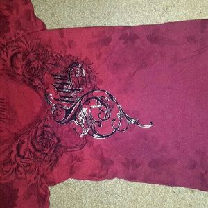 Women's Sinful distressed tee