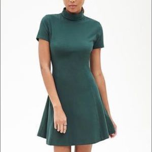 Forever 21 A line Turtleneck Dress