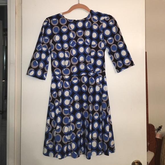 Retro Patterned Dress