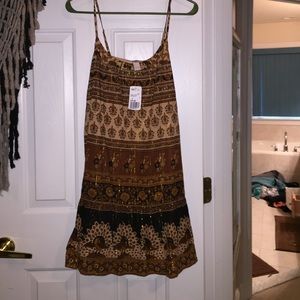 Printed dress