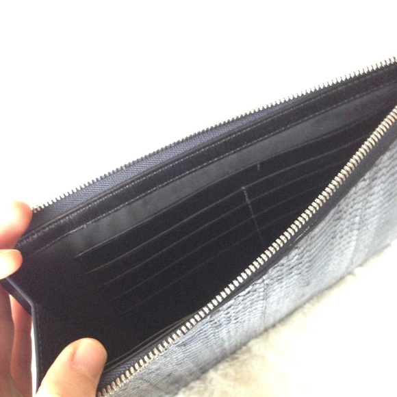 ALEXANDER WANG prisma flat pouch snakeskin - Picture 2 of 7