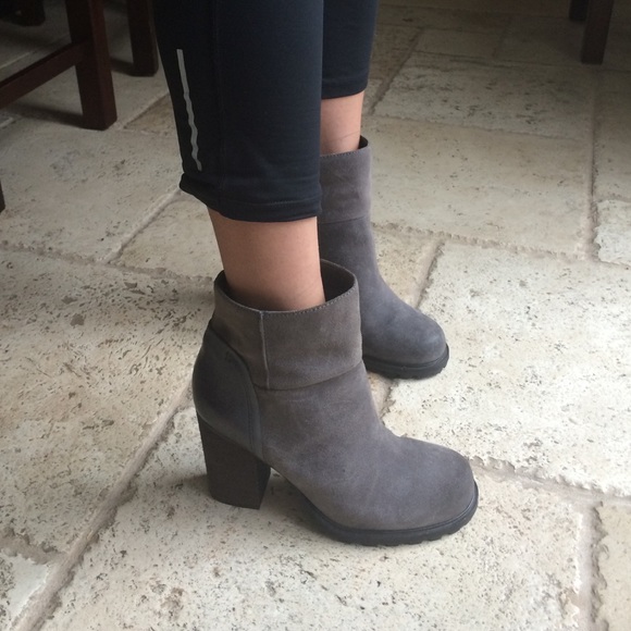 Grey Sam Edelman booties