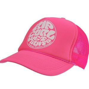 NWT pink rip curl hat