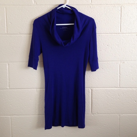 Cowl neck dress