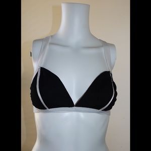 Black/ White Bandage Bra Top