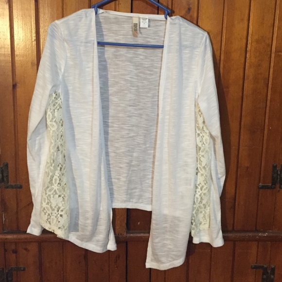 White Cardigan