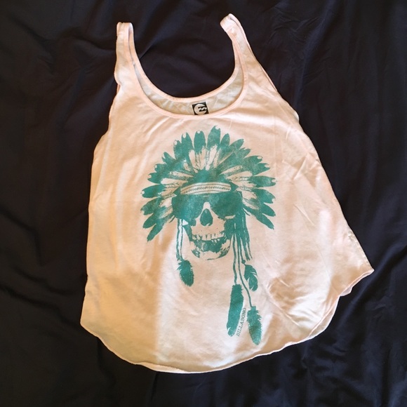 Billabong Indian Skull tank