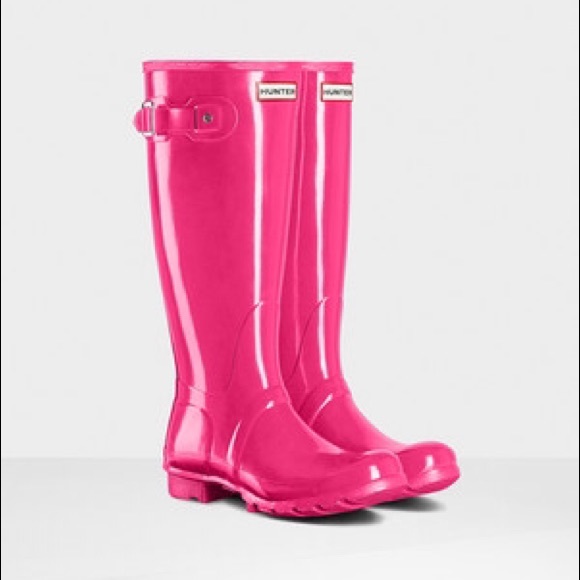 Pink Hunter Boots