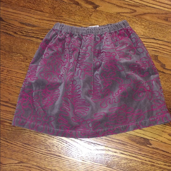 Kids gray and pink skirt