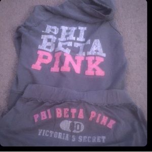 VS PINK SWEAT OUTFIT