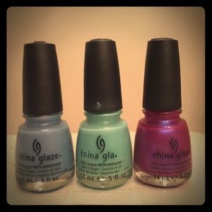 China Glaze Set of 3