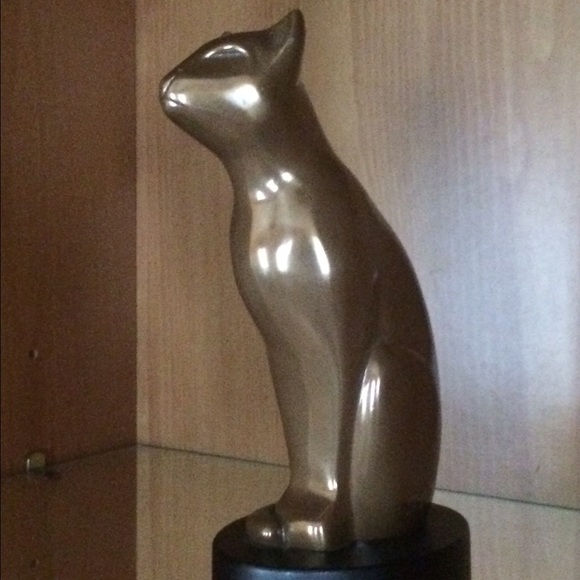 1960 Limited Edition Lloyd Dewitt Bronze Cat - Picture 2 of 4