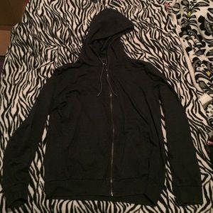 Men's zip-up hoodie
