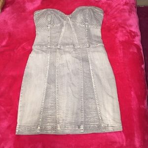 A G by Guess form fitting mini dress. Size medium!