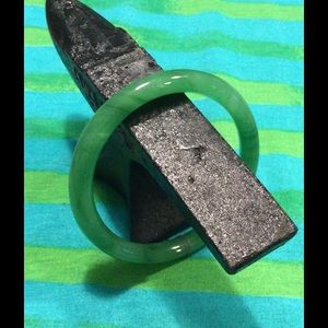 Simply Gorgeous Jade Bangle Bracelet
