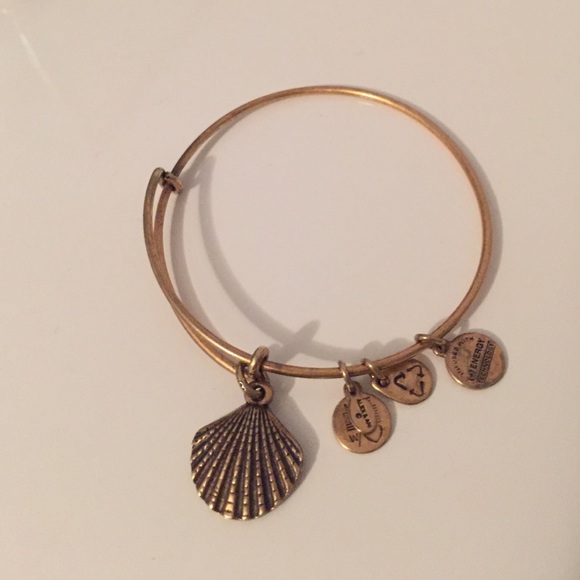 Alex and ani shell bracelet