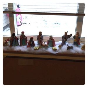 Nativity set
