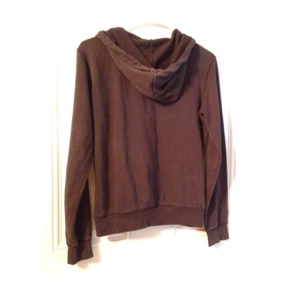 Smokey Dark Grey Aeropostale Hoodie - Picture 2 of 3