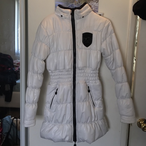 White bubble jacket EUC