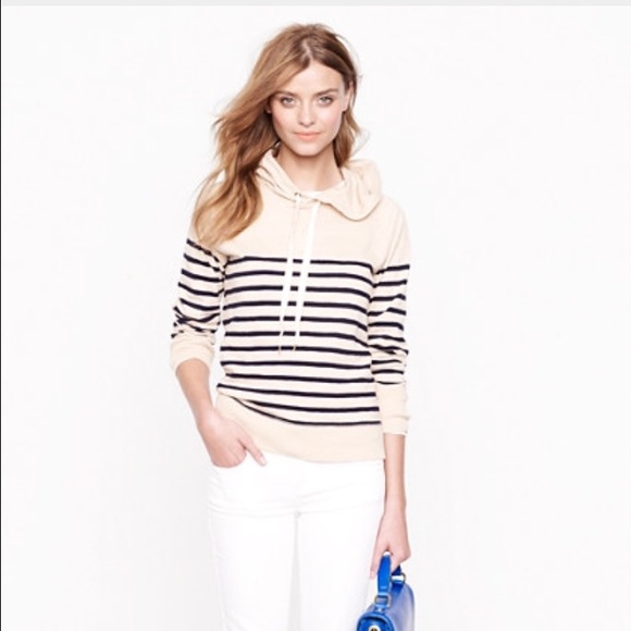 J. Crew Stripe Hoodie