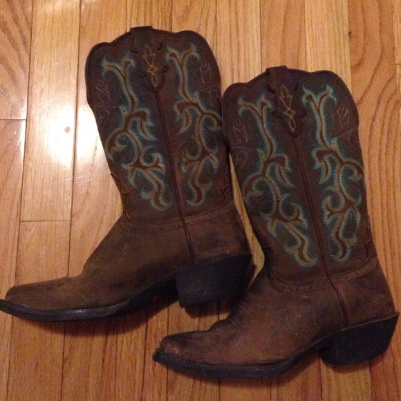 Justin cowgirl boots