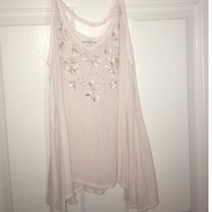 Abercrombie Beaded Top