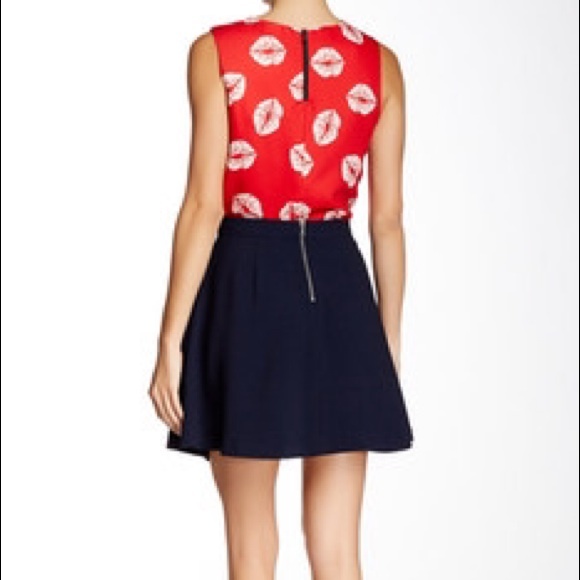 🎊HP🎊Sam Edelman navy blue pleated skirt - Picture 2 of 4