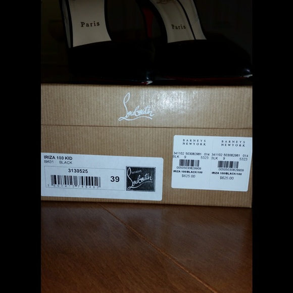 *SOLD*Black Leather IRIZA 100 EUR 39 US 8*SOLD* - Picture 2 of 4