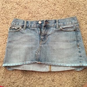 Hollister Jean skirt